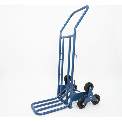 CARRELLO SALI SCALE PORTA TUTTO PORTAPACCHI PORTA SACCHI 6 RUOTE MANUALE SCALE