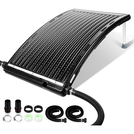SWANEW Collettore solare piscina solare riscaldamento del riscaldamento solare piscina del sistema solare Doccia giardino per acqua calda 110 x 69 x 14 cm per piscina