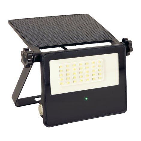 Projecteur Solaire LED 10W avec détecteur de mouvement - Blanc Froid - SILUMEN (1/4)