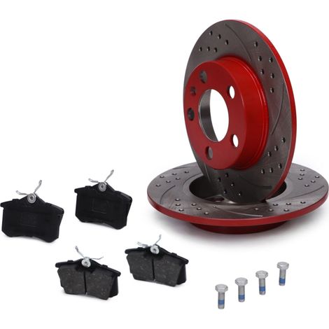 JEU DE DISQUES ET PLAQUETTES DE FREIN ARRIÈRE SPORT-EXTREME AUDI, SKODA, VW 200901231 (1/5)