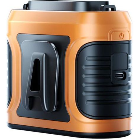 Ventilateur de ceinture d'extérieur, portable avec clip de cou, 100 vitesses, 6000 mAh, fonctionnement silencieux (moins de 36 dB), idéal pour les voyages, le sport et les longues journées de travail.