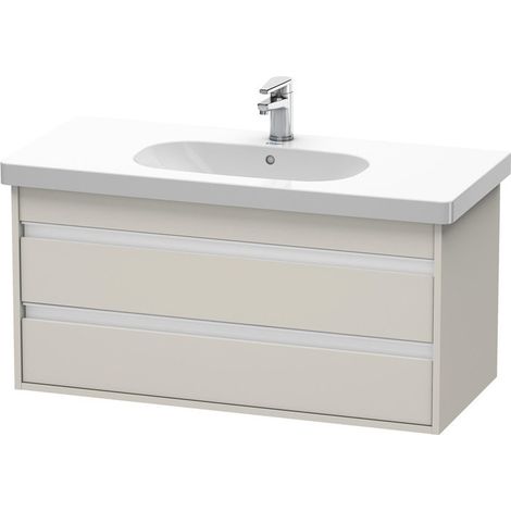 KETHO mobile lavabo 455x1000x480mm tortora
