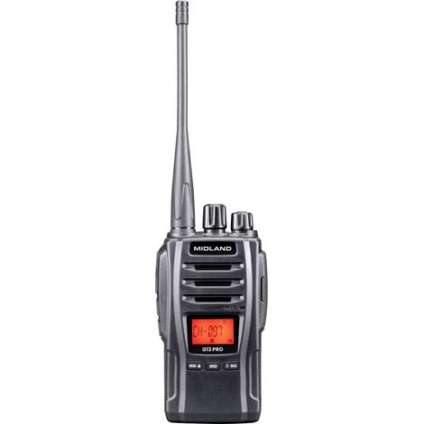 Midland Midland G13 PRO PMR446 + LPD Funkgerät, C1668 Talkie-walkie PMR (1/5)