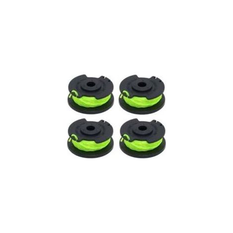 Bobine de remplacement pour brosse Ryobi RAC142 36V, accessoire pour tondeuse, bobine de remplacement pour tondeuse, pour brosses radio RLT36B33 et RY36LT33A-0, 4 bobines Crezuo (1/4)