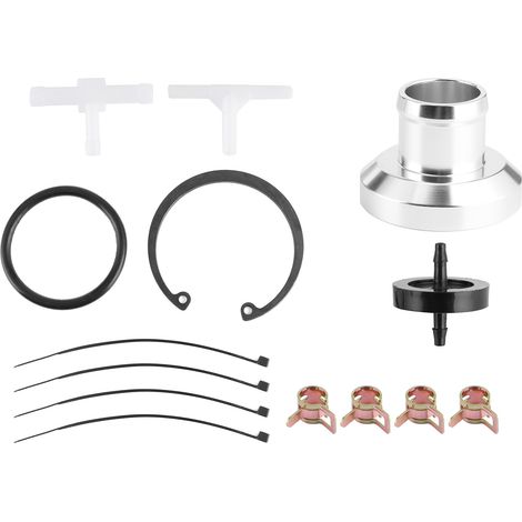Soupape d'échappement de turbocompresseur réglable PSI type SSQV/SQV-4 argentée pour pièces automobiles (1/4)