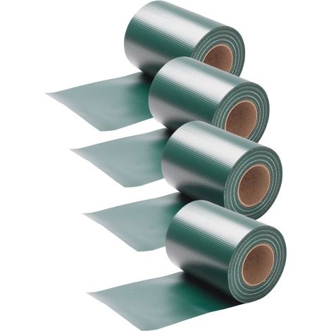 SWANEW Strisce privacy, PVC, strisce paravento, tappeto a doppia asta 35mx4 Verde (1/5)