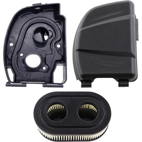 MCHNIC Base de filtre à air 595661 Couvercle de purificateur d'air 595658 Filtre à air 798452 pour Briggs & Stratton 550E 550EX 575EX 625EXi 675EXi 725Exi Série Moteurs Tondeuse à Gazon 093J02 09P700 (1/5)