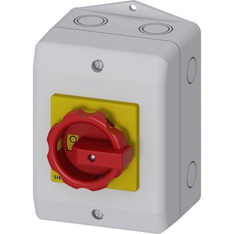 Interrupteur-sectionneur Siemens Sentron 3LD, 4 P, 25A, 400V ( Prix pour 1 )