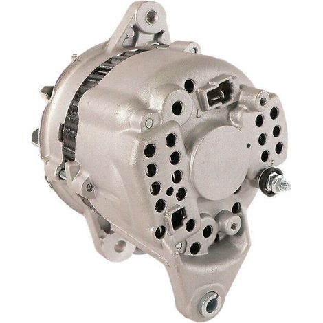 Alternateur à ventilateur externe 12V 35A compatible avec les véhicules européens, avec poulie à gorge unique, remplace les pièces existantes. (1/5)