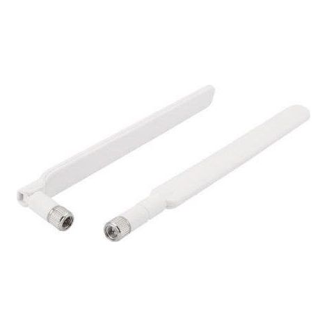 2 antenas LTE para Huawei B593, E5186 y B525 (blancas)