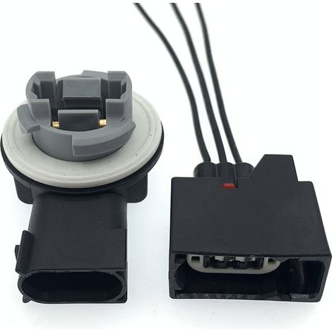 68226719AA Compatible avec les Dodge RAM 2010-2018 : douille d'ampoule de feu arrière (support d'ampoule + fiche).
