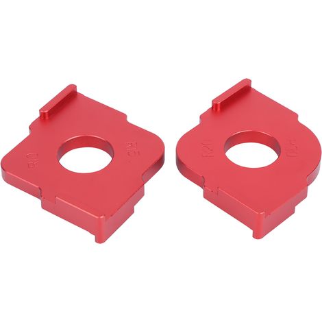 Gabarit d'angle à demi-raccord pour le travail du bois, outil de positionnement rapide, pour angles arrondis et angles en R (1/5)