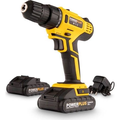 Drill Drill Driver 2 Batteries 18v Powx0069li (1/4)