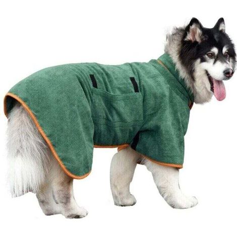 Serviette De Bain Pour Chien - Serviette De Bain En Microfibre À Séchage Rapide Super Absorbante Pour Chien Et Chat, Douce