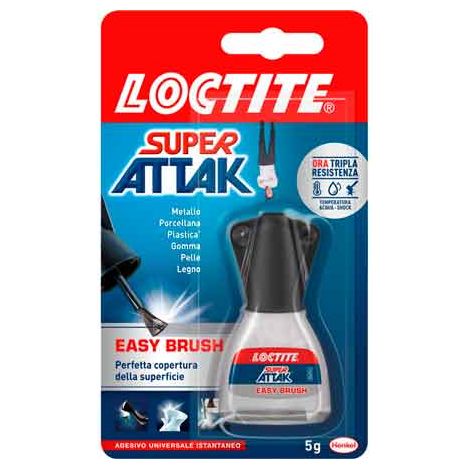 COLLA 'SUPER ATTAK EASY BRUSH' 5 gr - LOCTITE