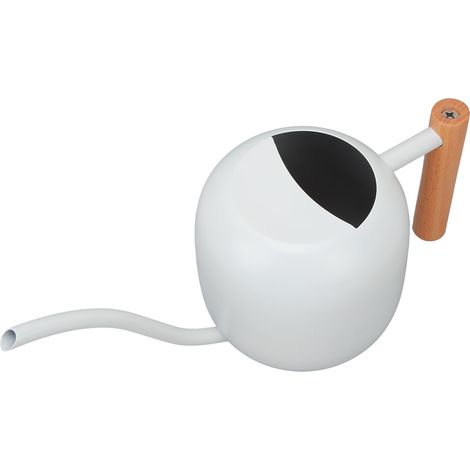 Arrosoir multifonctionnel à grande capacité et long bec pour plantes d'intérieur et d'extérieur, 1200 ml, blanc (1/5)