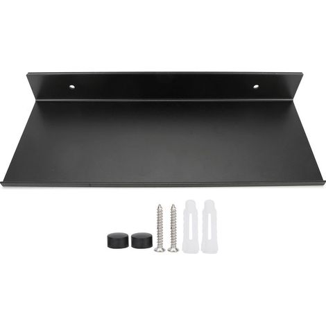 Étagère Murale Salle de Bain Suspendue en Aluminium pour Douche Rangement Cosmétique (1/5)