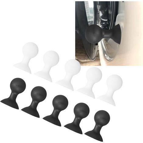 Accesorios para lavadora Tope de puerta universal Tope integrado para lavadora de carga frontal Disco de goma Lavadora plegable grande 10 piezas Blanco Negro Cuña de soporte (1/5)