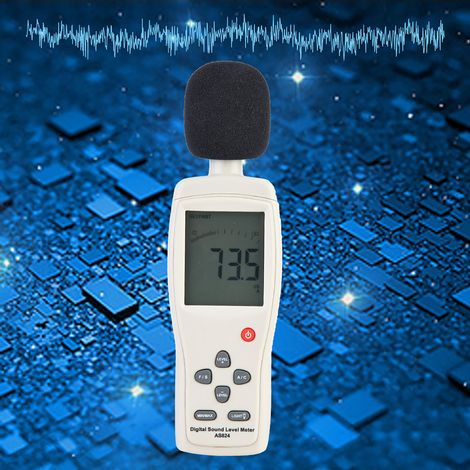 SMART-SENSOR AS824 Integriertes digitales Schallpegelmessgerät Geräuschpegelmesser (1/5)