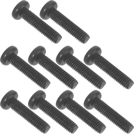 vis à tête bombée M5x20 mm pour porte bidon de vélo en acier