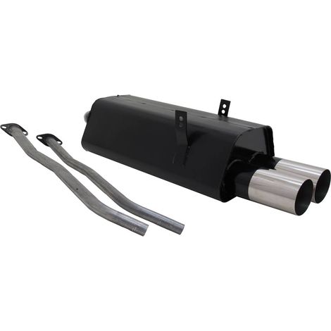Silencieux Echappement BMW Serie 3 E36 325i - 2x90mm RL-13693879