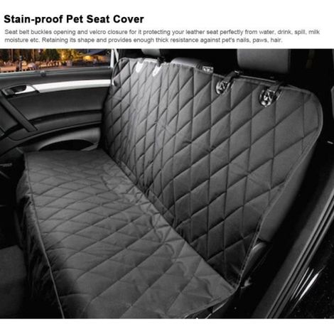 Housse de siège arrière pour voiture, protection de banquette arrière imperméable, hamac de voyage pour chien, couverture de protection pour animalerie (1/4)