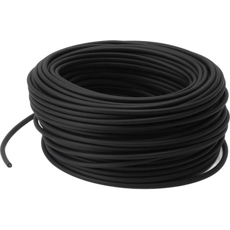 Câble d'impulsion à Double isolation de noyau interne d'alliage de fil à haute tension de clôture électronique de 5mm pour le jardin agricole 100m / 328.1ft (1/5)