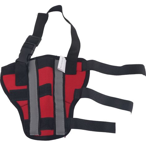 Genouillères confortables pour jambe arrière de chien pour guérir la douleur causée par la chirurgie avec bande réfléchissante XS (1/5)