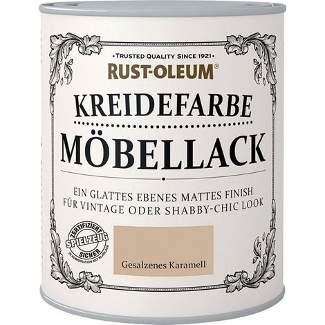 Rust-Oleum Kreidefarbe Möbellack 125 ml gesalzenes karamell Kreidefarbe