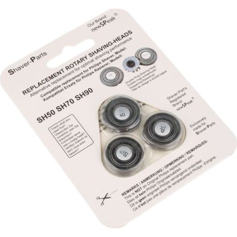 Kopf sh50 dual precision x 3 für Rasierer philips