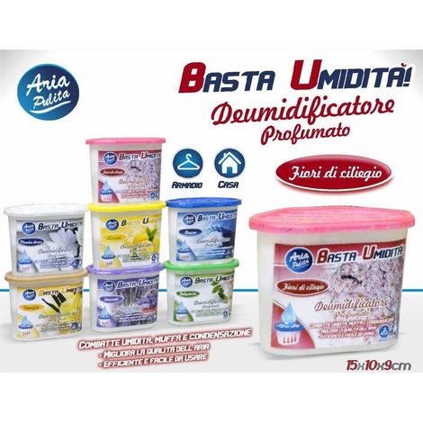 Trade Shop - Luftentfeuchter 220 gr. Granulat Luftentfeuchter Kirschblütenduft -