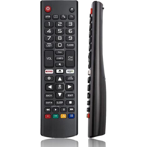 Telecomando universale applicabile compatibile con tutti i modelli LG Smart TV, telecomando sostitutivo compatibile con tutti i modelli LG LED LCD OLED 3D 4K HDTV Smart TV Telecomando con pulsanti di  (1/5)