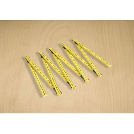 Metre Pliante Bois Pro 2ml - L'OUTIL PARFAIT