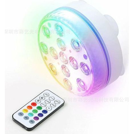 Accessoire d'éclairage pour spa Lay-Z-Spa : 7 lampes LED subaquatiques de couleurs différentes-AquaForge (1/5)