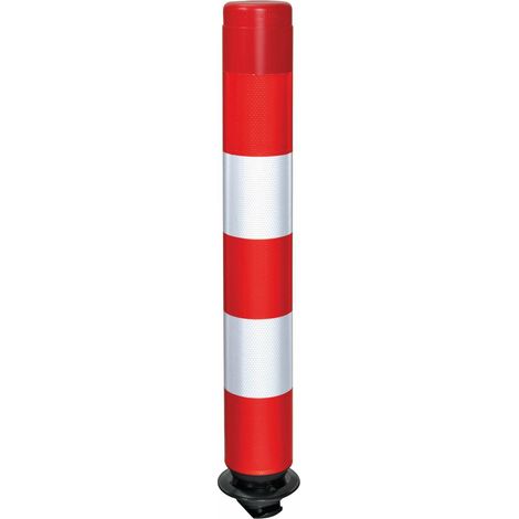 MORAVIA Leitzylinder FlexPin 76-TL voll retroreflektierend 100mm 760mm rot/weiß (1/5)