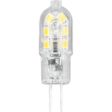 10 pièces G4 LED ampoule luminosité gradation haute couleur rendu coque transparente ampoules pour paysage lumières DC 12V lumière chaude (1/5)