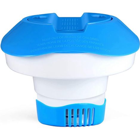 Distributeur flottant, distributeur de pastilles de chlore pour piscines, spas et jacuzzis (1/5)