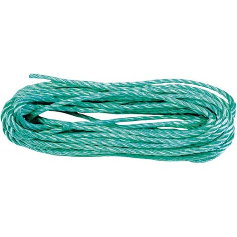 Polypropylen-Drehseil Grün ø8mm 25m Uc1 - Chapuis