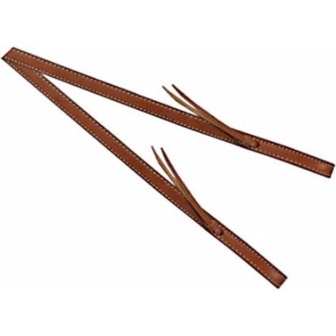 Taglia unica, Marron: Rênes western en cuir argentin 2.4m