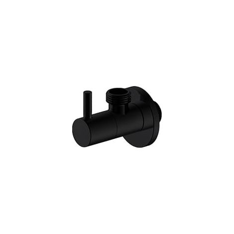 IDMAR 1/2" x 1/2" Winkelgewindebohrer mit 1008 mattschwarzer Keramikkartusche - AGORA - Blisterverpackung