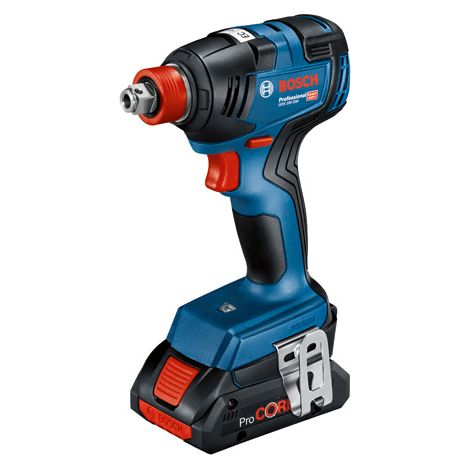 Bosch Professional 18V System GDX 18V-200 - Llave de impacto a batería (Brushless, 200 Nm, tornillos Ø M6 - M16, sin batería, en L-BOXX)