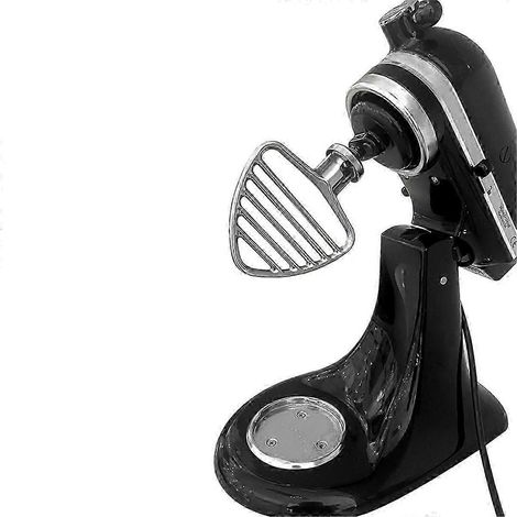 Batteur plat en acier inoxydable + crochet pétrisseur de rechange pour robots pâtissiers à tête inclinable de 4,5 et 5 pintes (Atta jn)
