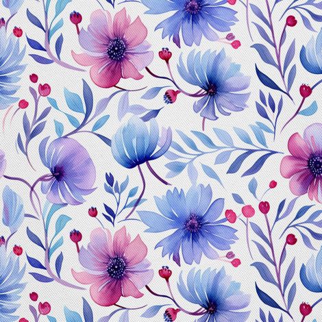 Tela decorativa para exteriores Oxford - Flores - DX2163 (1/5)