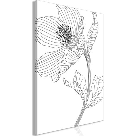 Tableau Esquisse de printemps (1 partie) verticale - (1/4)