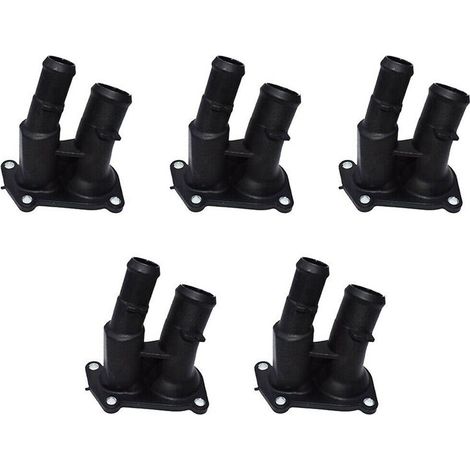 Cinque alloggiamenti per termostato resistenti al liquido di raffreddamento, modello 1707050 2S6G-9K478-BC, adatti per C-Max, Focus, Fusion, Mondeo e Fiesta (modelli 2001-2012).