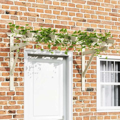 Auvent de porte 150x100x100 cm Bois de pin solide (1/5)