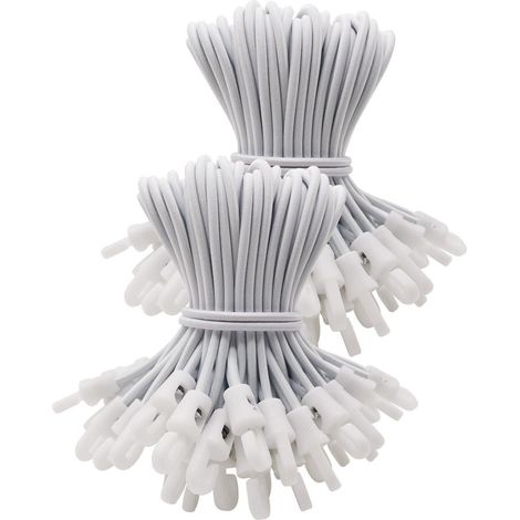 Spanngummis mit Haken 100 Stück - 15 cm Expander für Planen, Camping, Anhänger (1/5)