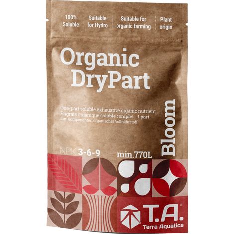 Engrais Organic Drypart bloom - 1kg - Terra aquatica