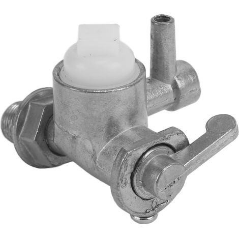 Robinet essence métal interrupteur arrêt marche 064-20064-00 remplacement Robin EY15 EY20 valve carburant (1/5)