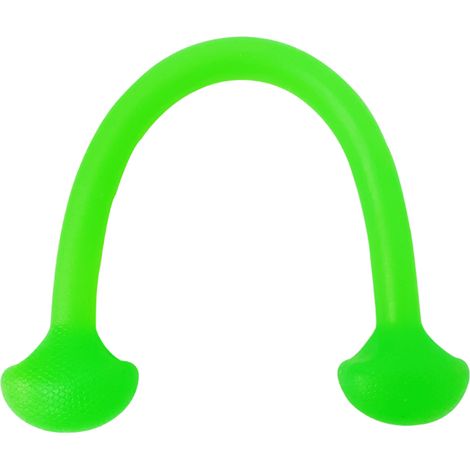 Silikon-Widerstandsband von One Word, elastisch, multifunktional und verstellbar, 4,5 kg (10 lb) Zugfestigkeit, für Brustmuskeltrainer, grünes Stretchband